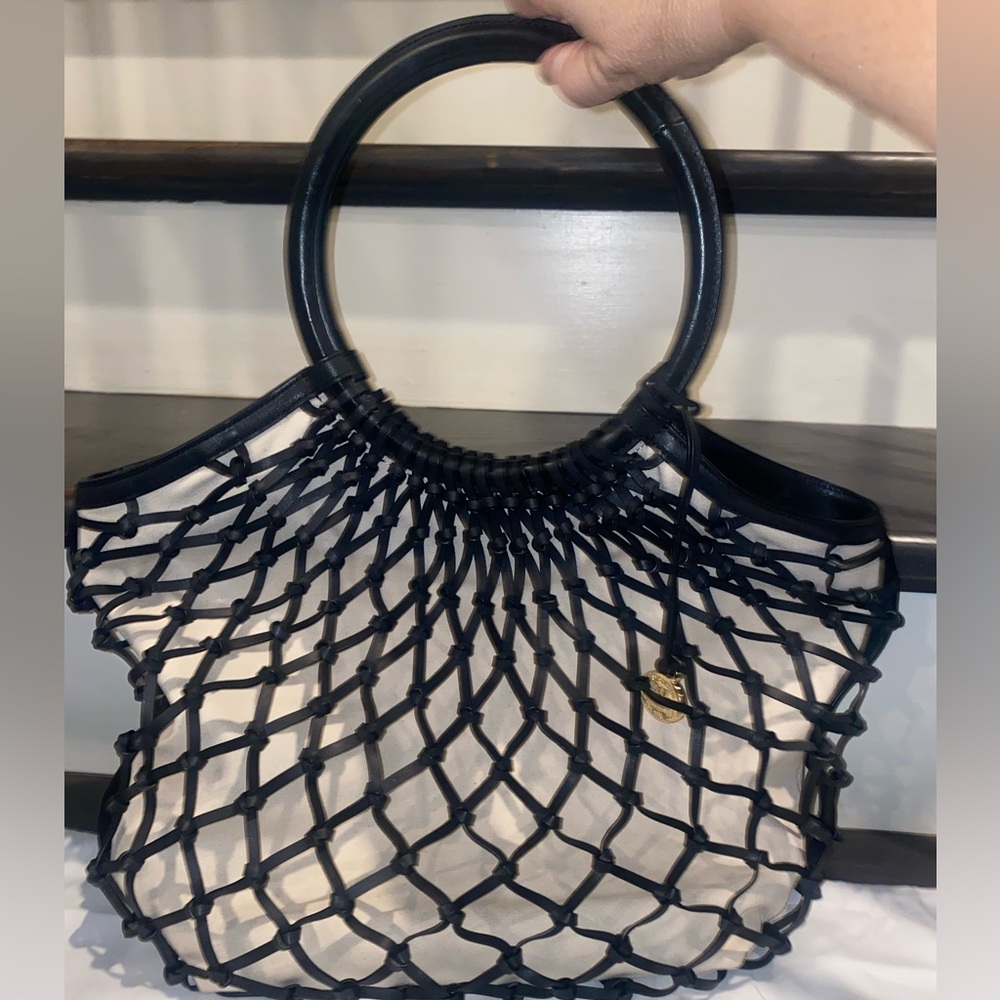 NWOT Brahmin Leather Weaved Handbag